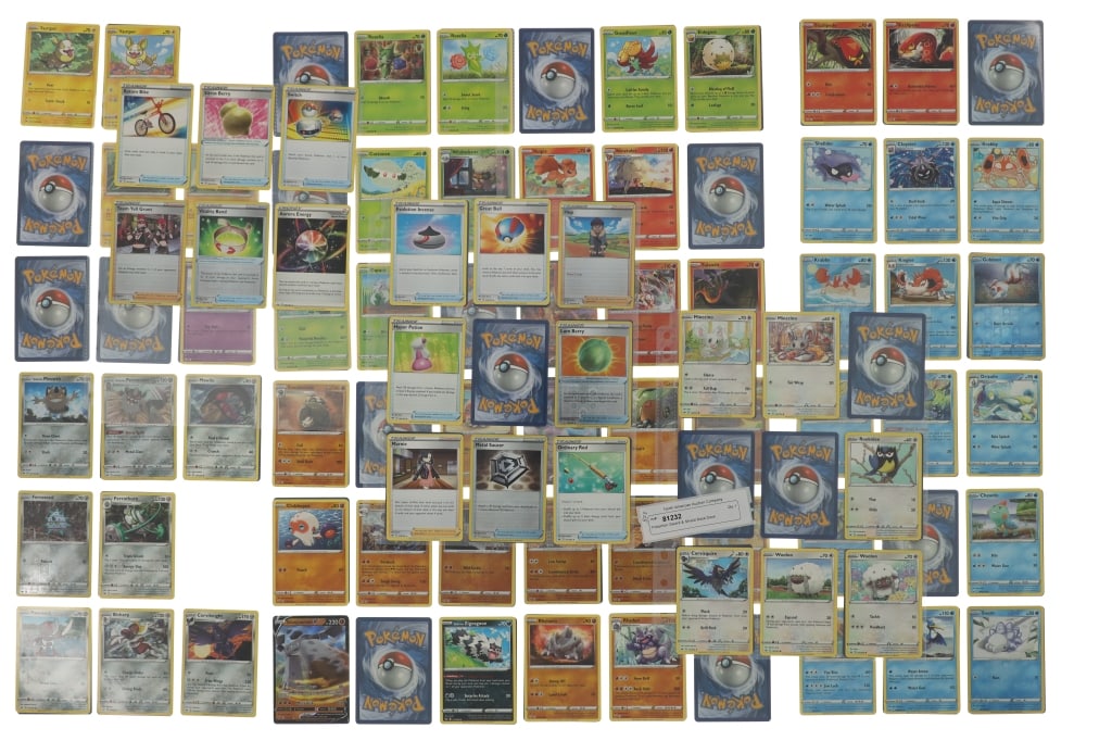 Pokemon Sword & Shield Base Deck Semi-Complete: Featured in this lot is this semi-complete Pokemon Sword & Shield base set deck from the Sword & Shield Series circa 2020. The set contains 216 cards, 202 cards in the base set and 14 secret rare card