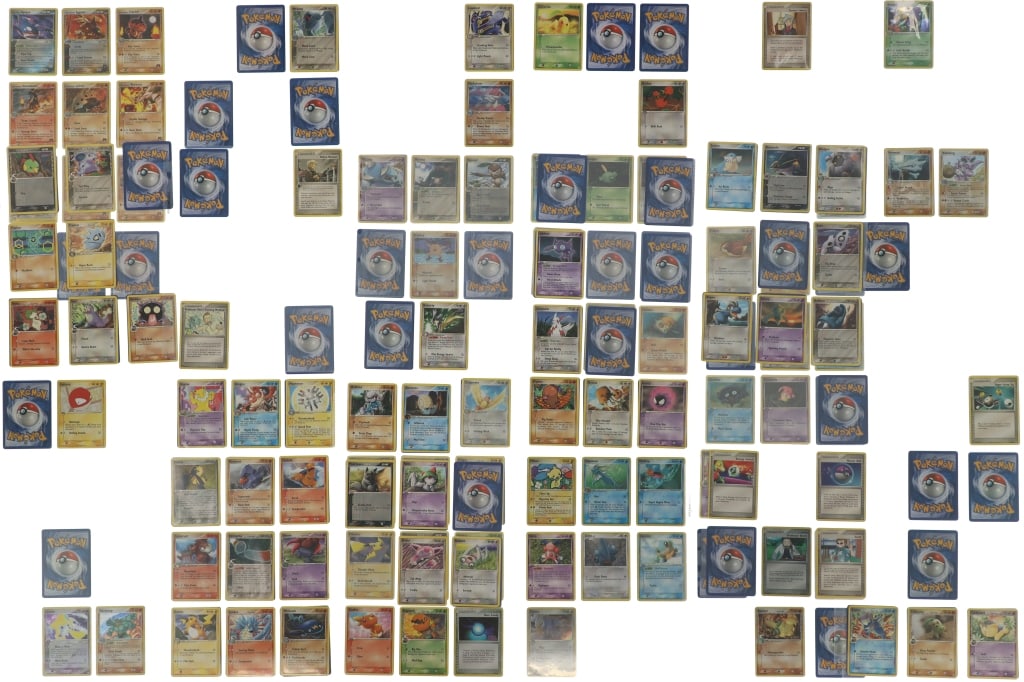 Pokemon EX Series Semi-Complete Decks (7): Featured in this lot are seven, semi-complete Pokemon decks from the EX Series circa 2003 to 2007. The following decks were released during the third generation period, and introduced a variety of new
