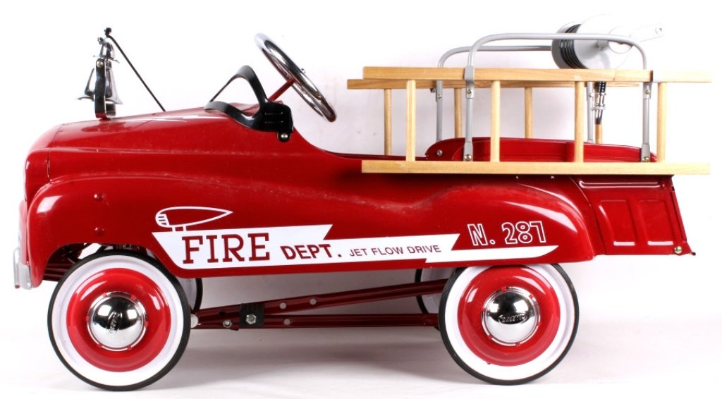 Fire Truck N. 287 Pedal Car (new) Lot 0012