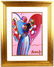"Angel with Heart" Peter Max Mixed Media