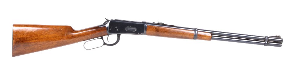 Winchester Model 94 .32 WS Lever Action Carbine: The Winchester Model 1894 is a lever action rifle which became one of the most famous and popular hunting rifles. It was designed by John Browning in 1894 and was the first rifle to chamber the smokel