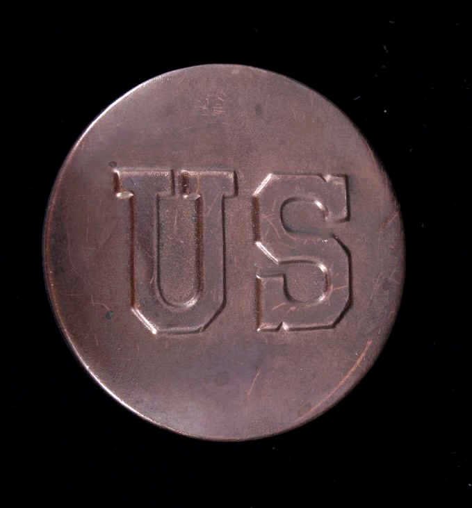US Cavalry Rosette circa 1879 This piece was used: This piece was used on the Whitman halter bridle and is a United States Cavalry Rosette. The piece is from circa 1879 and shows good condition. The rare item is mentioned in Randy Steefen's book, "The