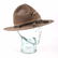 US 50th Artillery Campaign Officers Hat This is a - 2