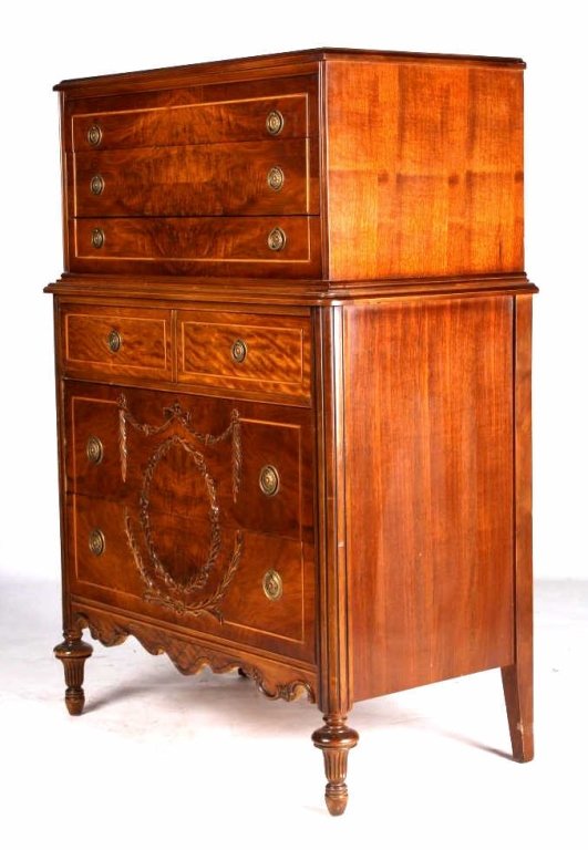 Huntley Furniture Highboy Ornate Dresser 1929 1935 Jan 24 2015