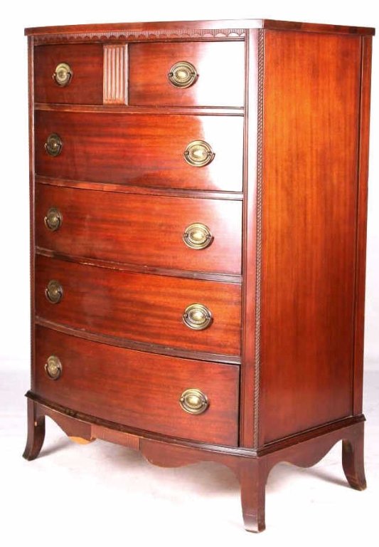 Antique Hickory Mfg Mahogany Highboy Dresser This Mar 14 2015