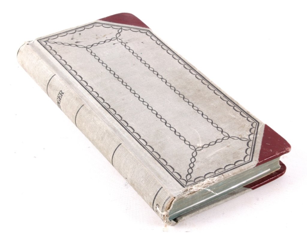 Butte Montana Ledger Book circa 1930's This is a B: This is a Butte, Montana Copper Mining & Cowboy Ledger Book showing a unique size. The piece shows some writing across the pages and overall good condition. The book dates to being from circa 1930's. 