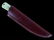 CFK D2 Steel Zombie Apocalypse Camel Bone Knife - 8