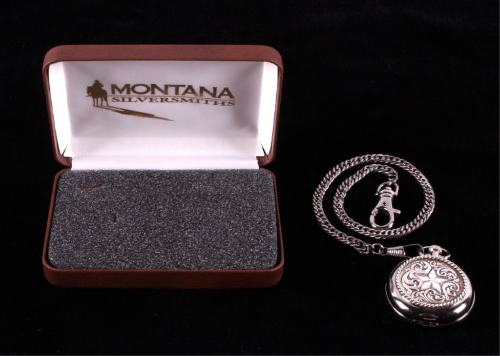 Montana Silversmiths Pocket Watch