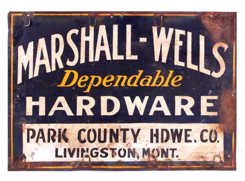 Park County Hardware Sign Livingston Montana (1 of 5)