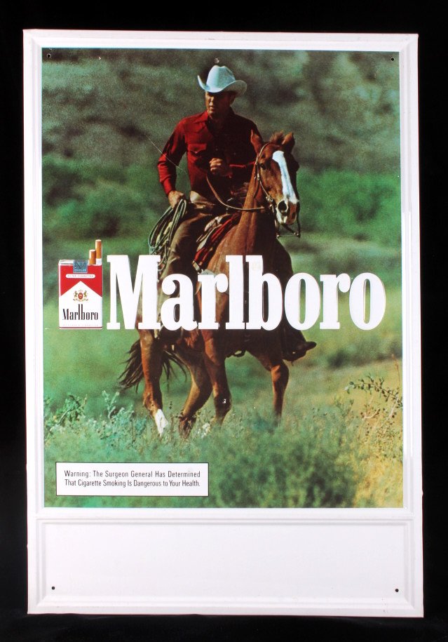 Marlboro Cigarettes Advertising Sign (1 of 6)