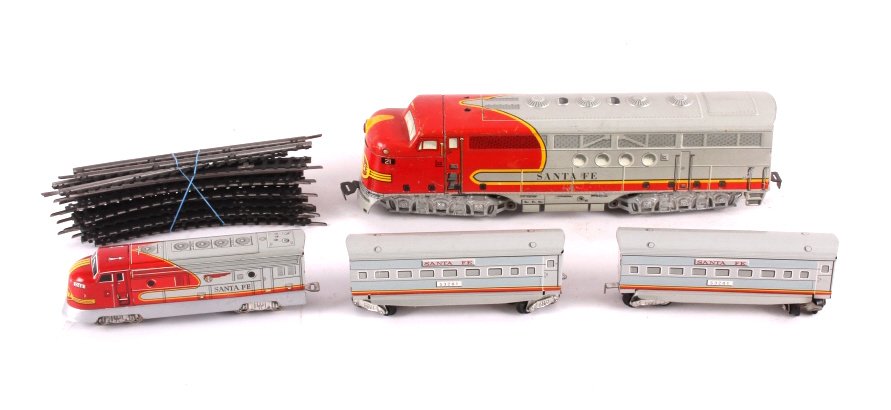 Santa Fe Tin Litho Train Collection (1 of 7)