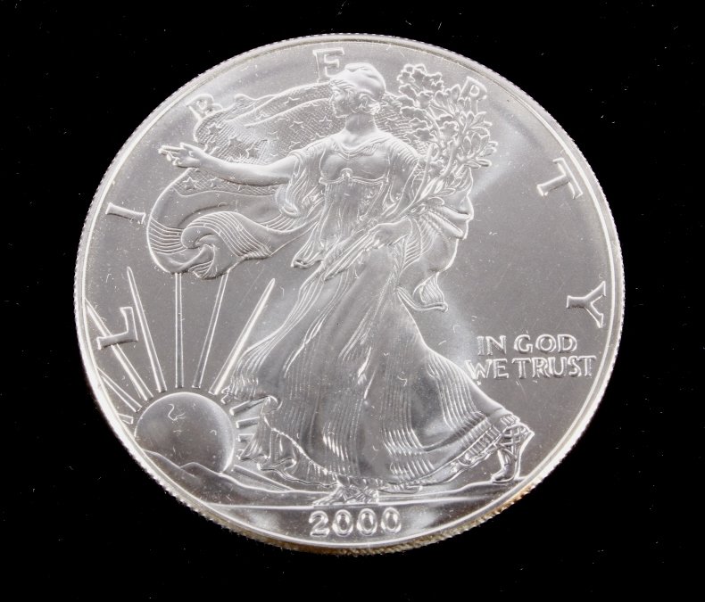 2000 American Eagle Silver Dollar One Ounce (1 of 6)