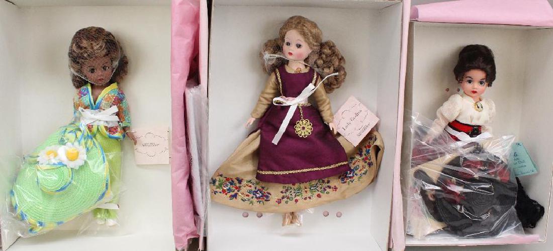LOT OF (3) MIB MADAME ALEXANDER "CISSETTE" DOLLS". (1 of 2)