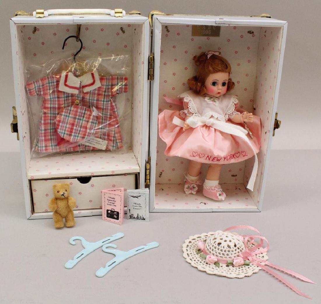 1996 MINT SET: 8" MADAME ALEXANDER DOLL, TRUNK & EXTRA (1 of 2)