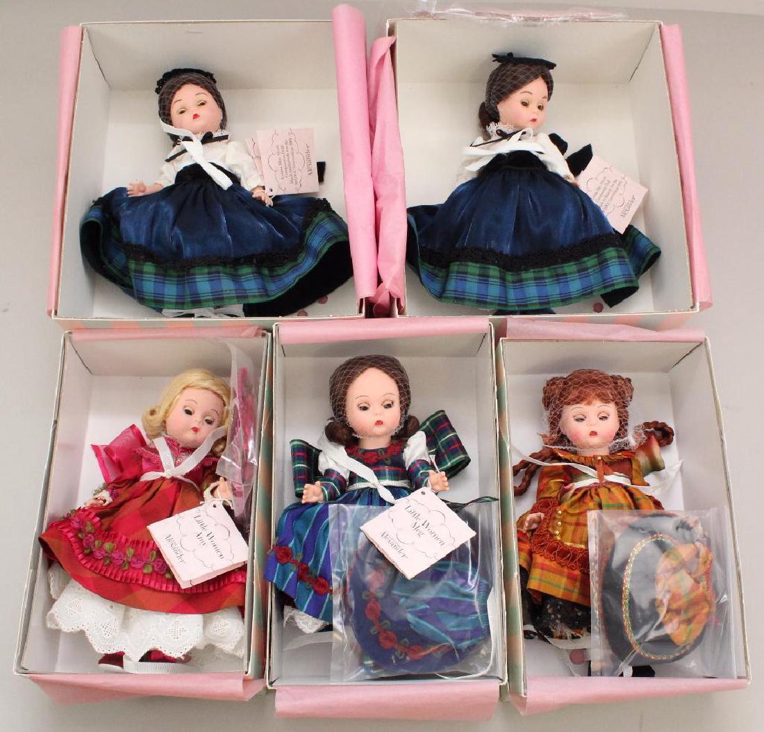 LOT OF (5) NRFB 8" MADAME ALEXANDER "LITTLE WOMEN" (1 of 1)