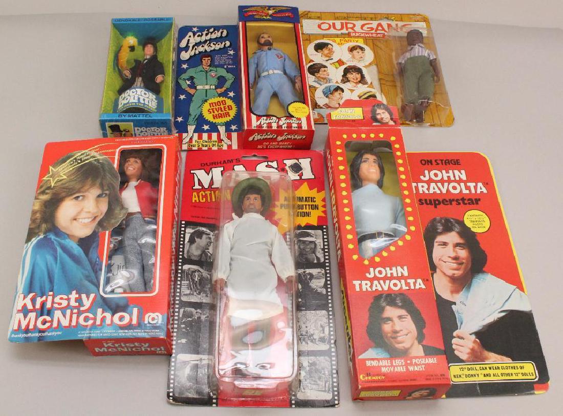 LOT OF (6) VINYL CHARACTER DOLLS IN ORIGINAL BOXES. (1 of 6)