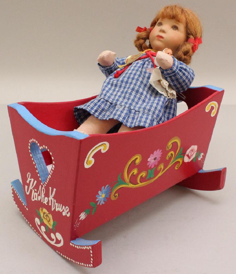 KATHE KRUSE LOT: 10" MODELL  HANNE KRUSE DOLL, PAINTED (1 of 3)
