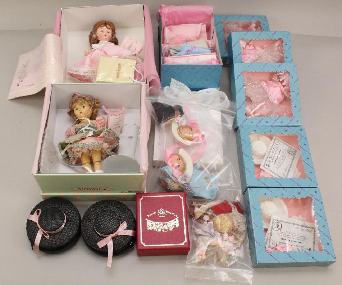 LOT OF 8" MADAME ALEXANDER ITEMS: (2) DOLLS, (1 of 6)