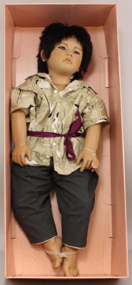 30" MIB 1988 "MAKIMURA" DOLL #1147 BY ANNETTE: This doll is from The World Child Collection. He comes with catalog and paperwork.