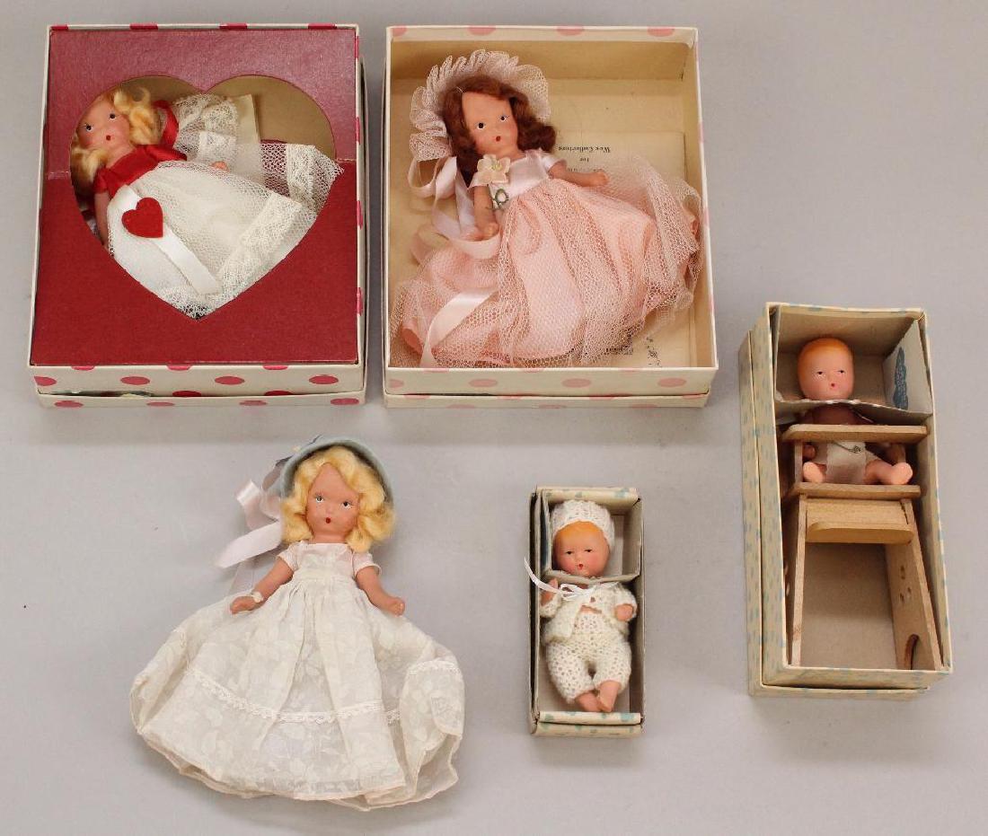 LOT OF NASB & K&H DOLLS, ORIGINAL BOXES. (1 of 1)
