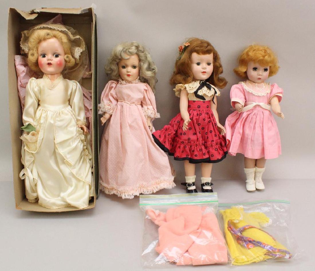 LOT OF (4) HARD PLASTIC DOLLS: MARY HOYER, ALEXANDER, (1 of 4)