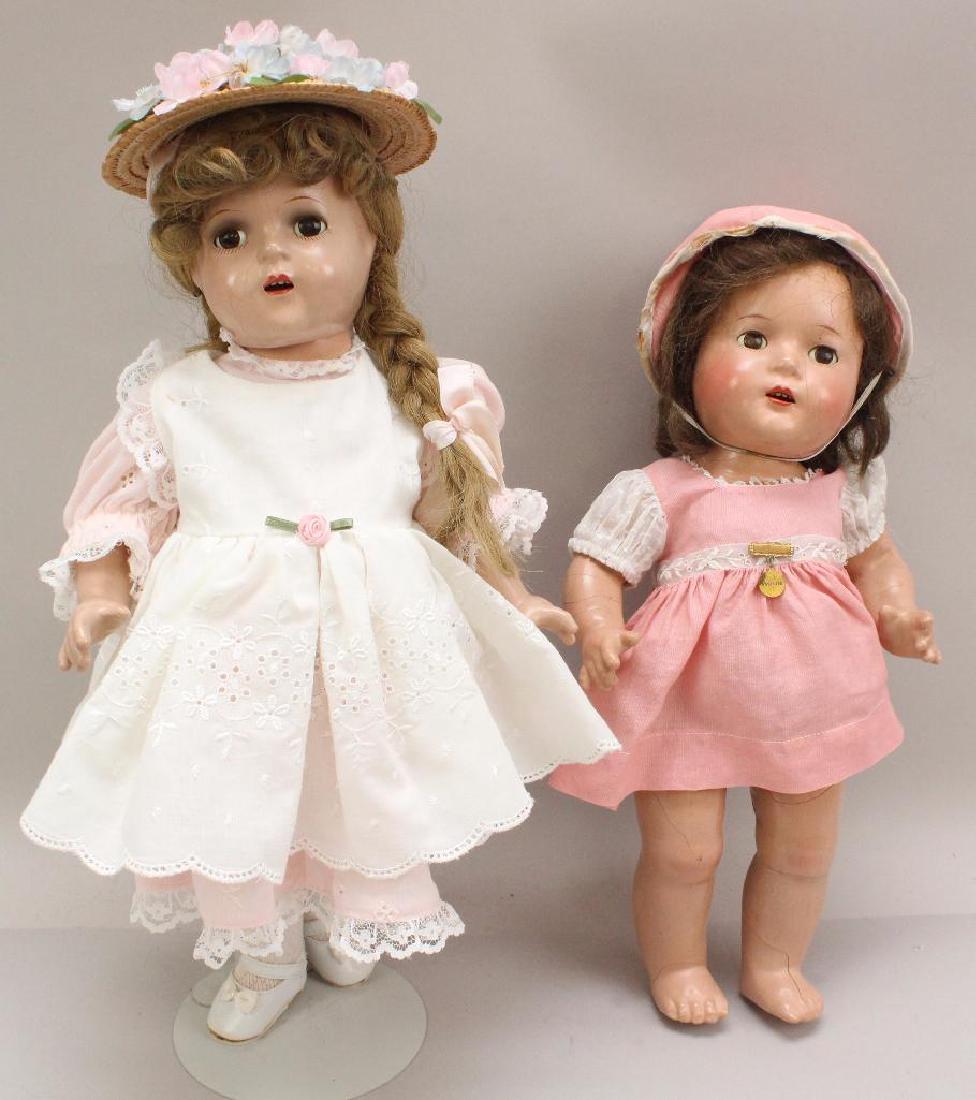 PAIR OF 1930's MADAME ALEXANDER COMPOSITION DOLLS: (1 of 6)