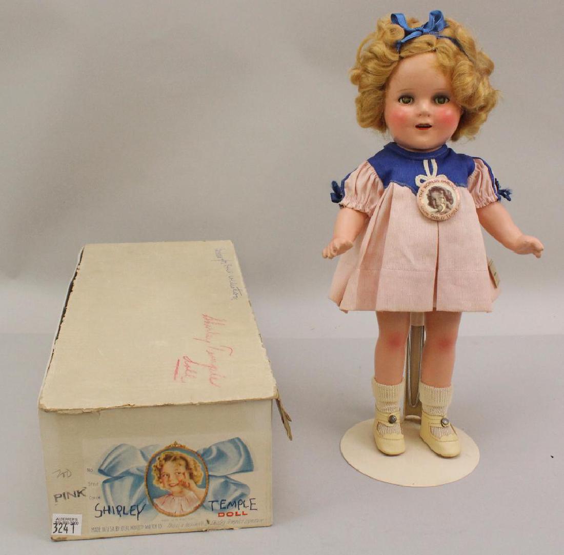 13" ALL ORIGINAL TAGGED 1930's SHIRLEY TEMPLE COMPO (1 of 10)