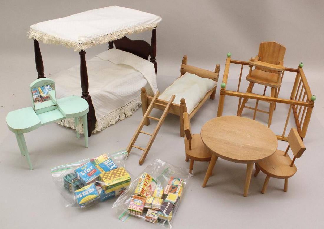 LOT OF 1950's FURNITURE FOR 8" DOLLS INC. VOGUE; TOY (1 of 4)
