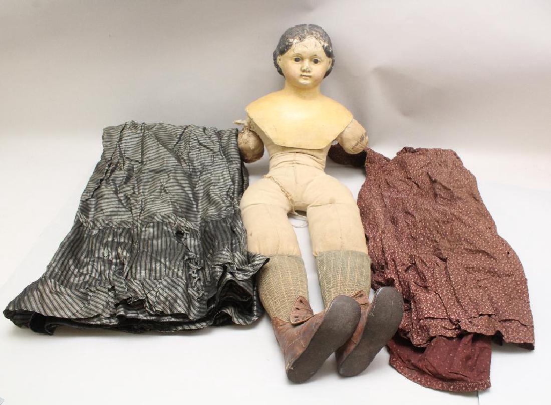 BODY PARTS & SUPPLIES: 32" GREINER TYPE DOLL & ORIGINAL (1 of 7)