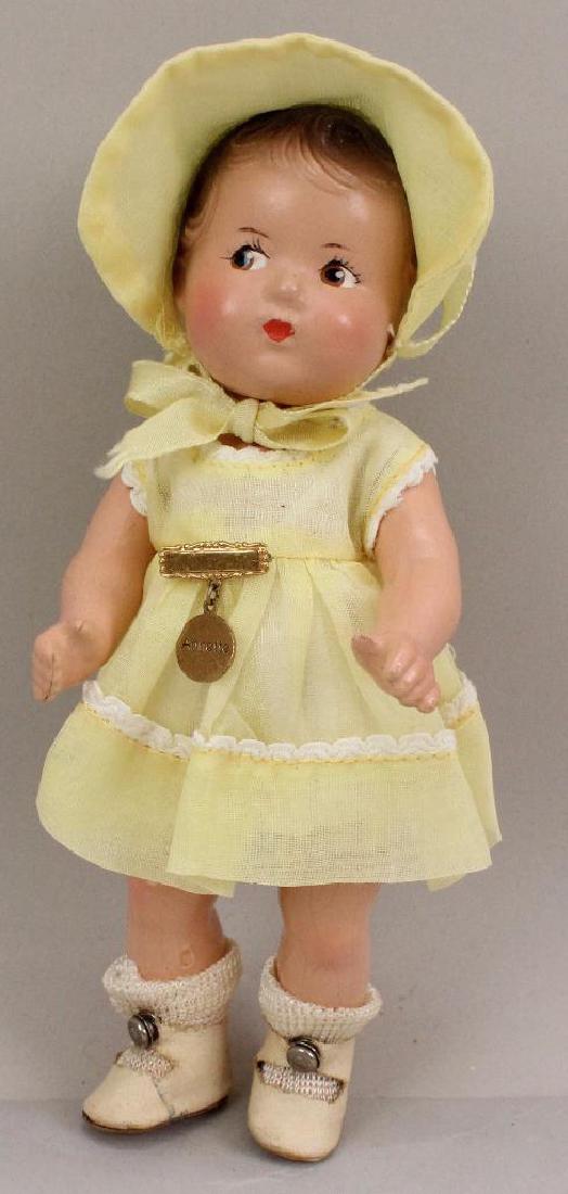 7 1/2" ALL ORIGINAL MADAME ALEXANDER DIONNE QUINT (1 of 3)