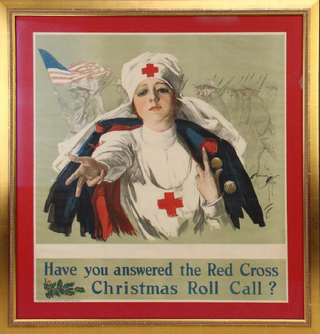 Red Cross Christmas Poster (1 of 4)