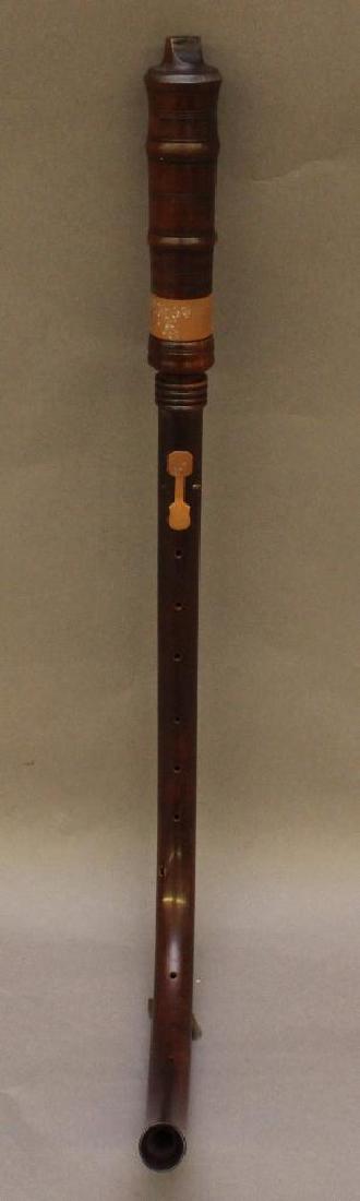 Alto Crumhorn: Alto crumhorn. Moeck. Initials JTB inscribed. Reed included. 