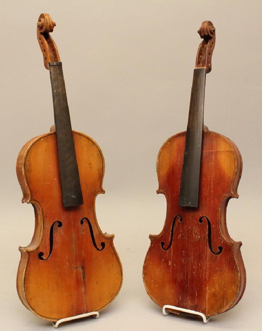 Pair of Unlabled Violins (1 of 8)
