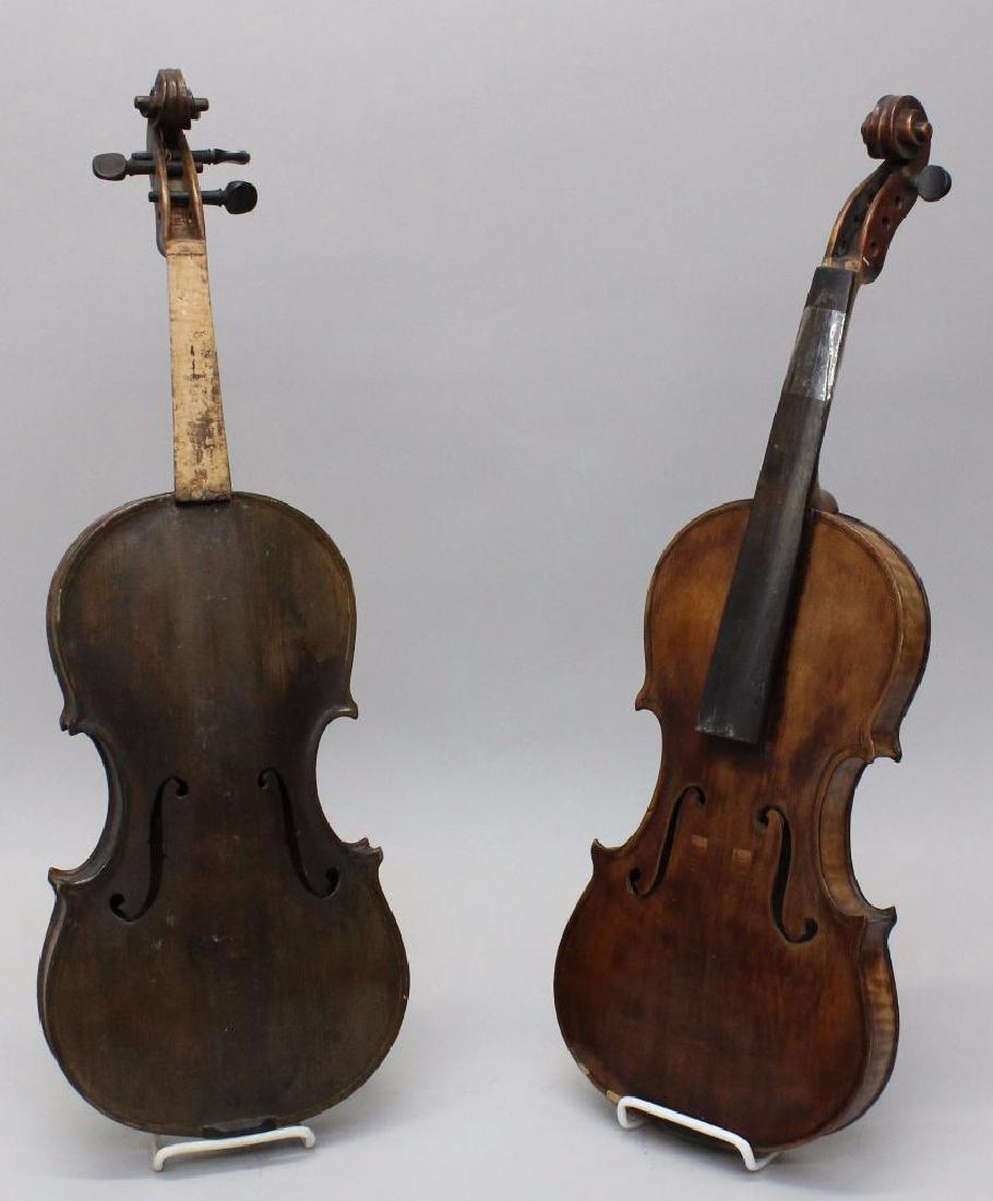 Pair of Unlabeled Violins (1 of 9)