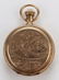 14K Rose Gold Elgin Hunter Style Pocket Watch. Single - 2