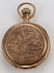 14K Rose Gold Elgin Hunter Style Pocket Watch. Single - 3