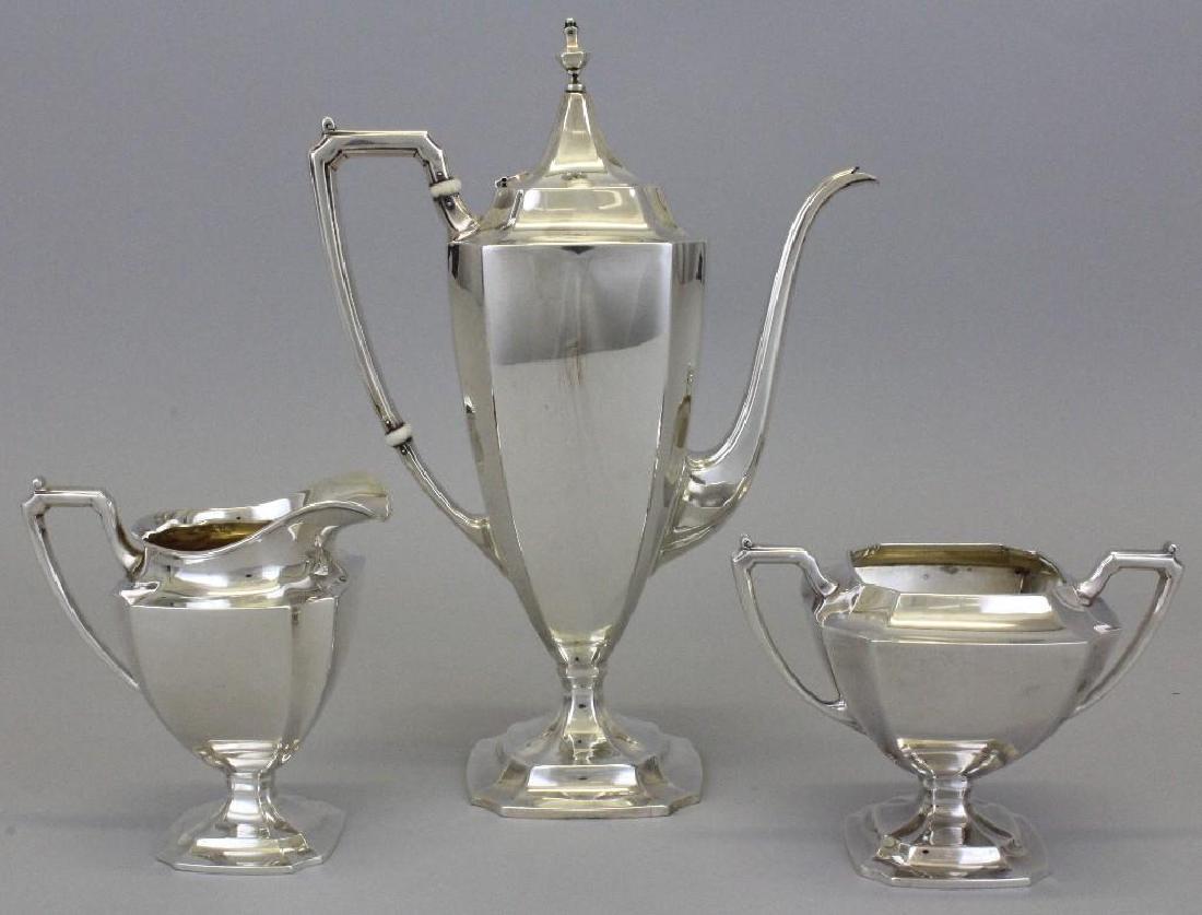 Sterling Silver "Udall & Ballou" Tea Set (1 of 5)