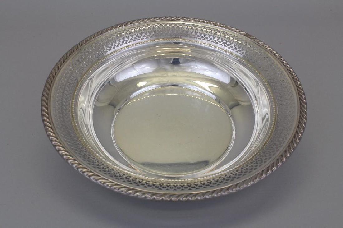 Gorham Sterling Silver Pierced Boarder Bowl (1 of 3)
