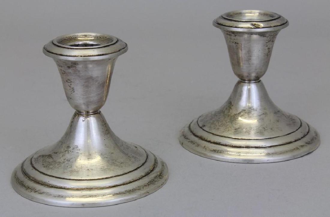 Pair of Gorham Sterling Silver Candlesticks (1 of 2)
