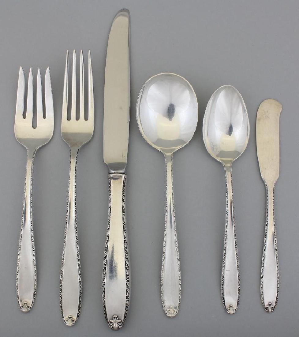 Alvin "Southern Charm" Sterling Silver Flatware Set (1 of 3)