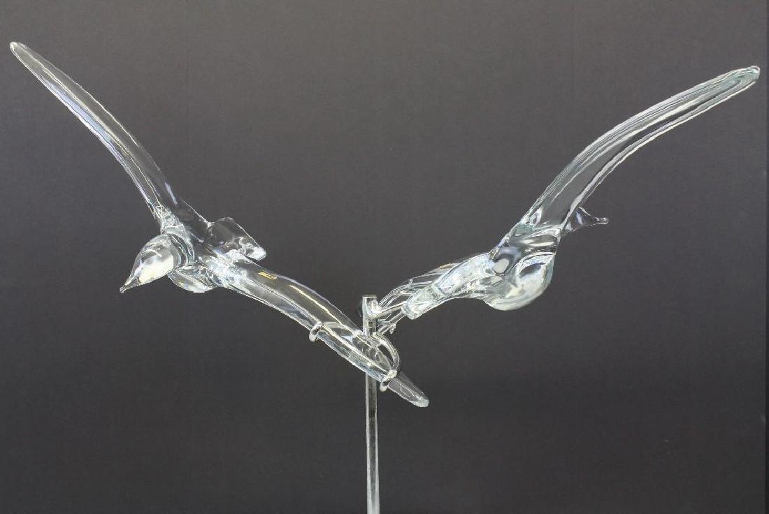 Daum Nancy Sculpture "Oiseaux de Lune" (1 of 8)