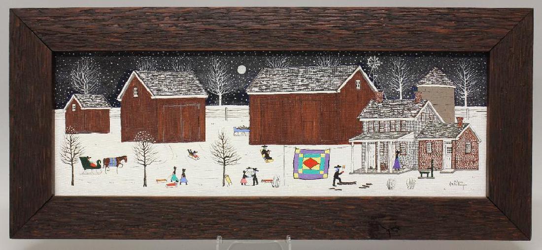 Dolores Hackenberger (b. 1930, Pennsylvania) "Dutch (1 of 4)