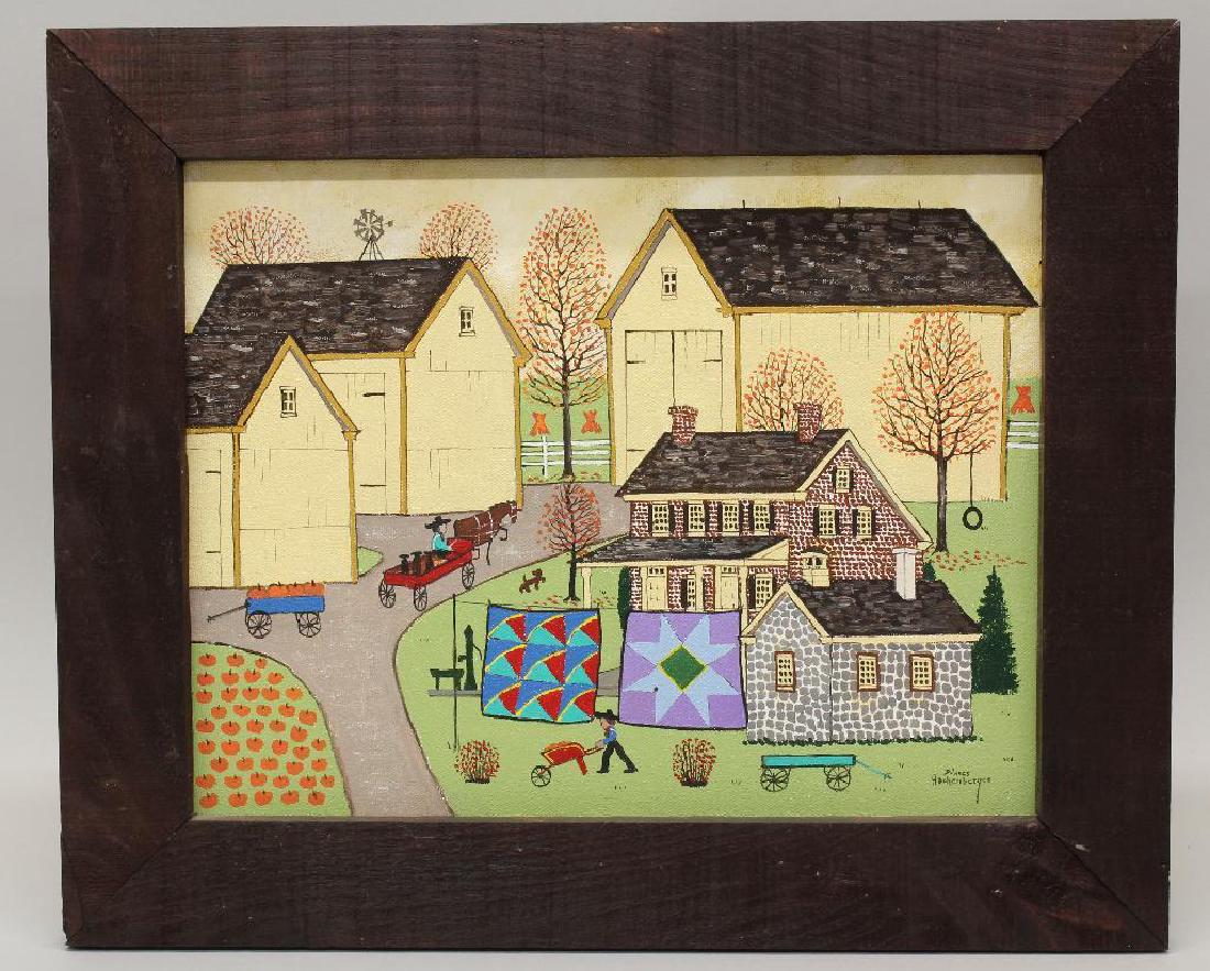 Dolores Hackenberger (b. 1930, Pennsylvania) "Autumn (1 of 4)