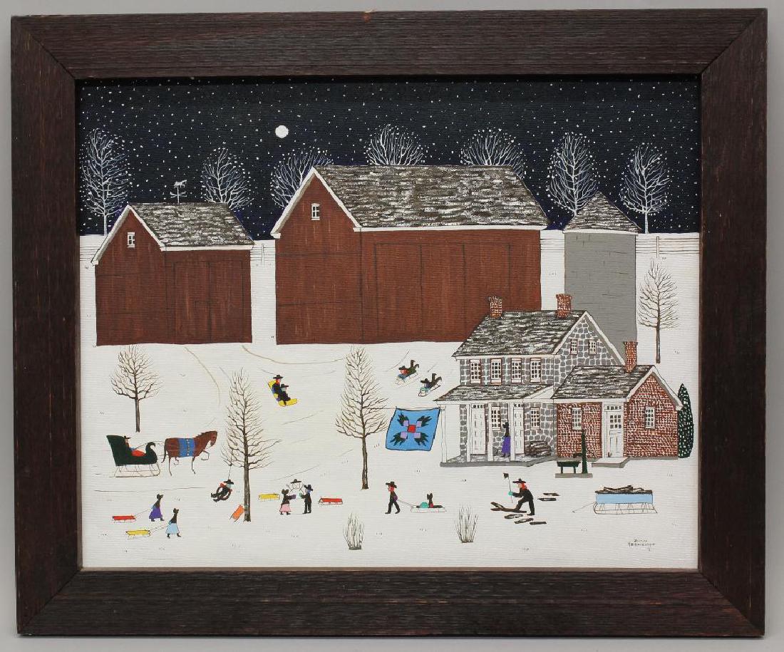 Dolores Hackenberger (b. 1930, Pennsylvania) "Country (1 of 5)