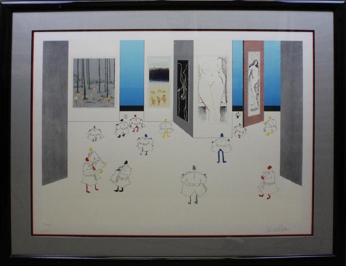 Leo Posillico (b 1944) "Flashers Convention" (1 of 3)