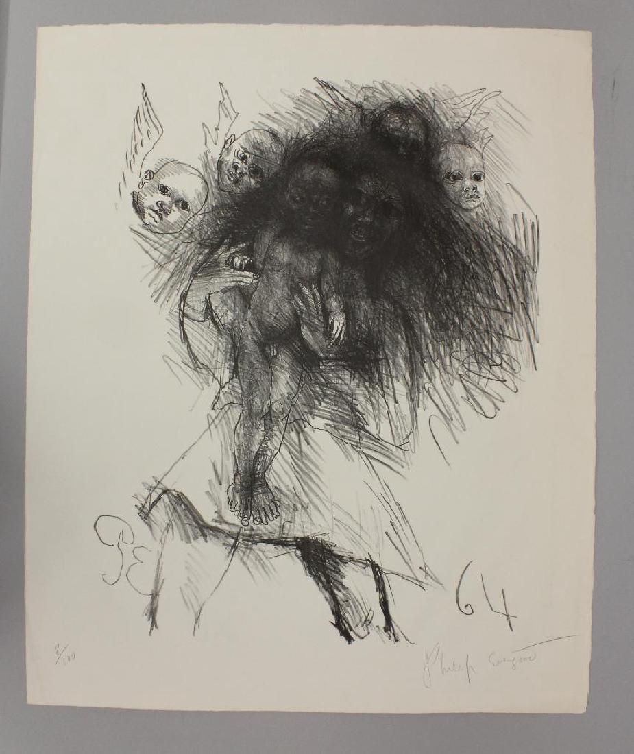 Philip Evergood (1901-1973, New York, Connecticut) (1 of 3)