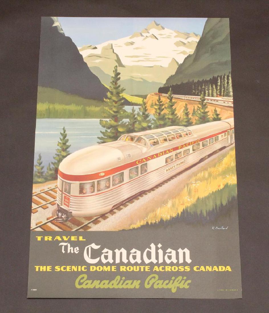 Canadian Train Poster - Canadian Pacific Railroad (1 of 2)