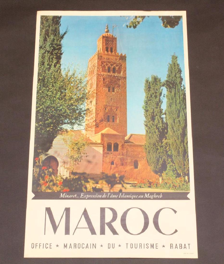 Three Moroccan Travel Posters (1 of 8)