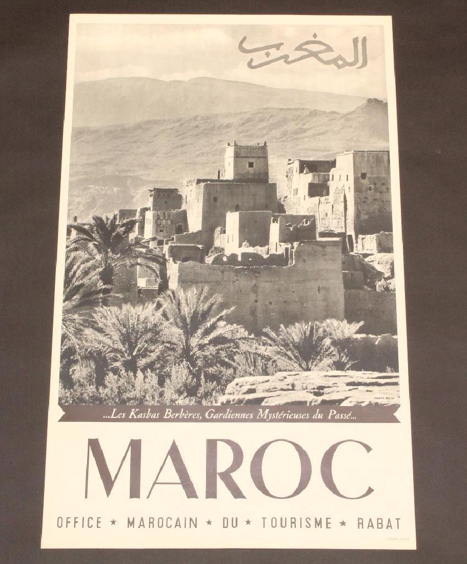 Four Moroccan Travel Posters (1 of 5)