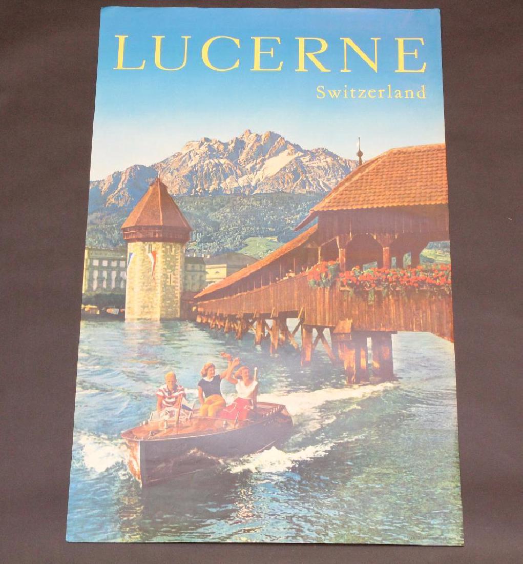 Grouping of Swiss Travel Posters (1 of 7)